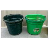 2 Duroflex feeder buckets