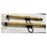 Pair of oak single trees