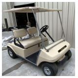 Club Car golf cart, 48 volt system, with charger & cover