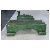 John Deere sickle bar repair fixture