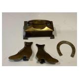 Antique Brass stamp holder