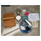 Plastic kitchen items