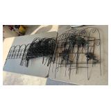 Decorative wire fencing