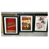 Framed Play Posters