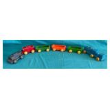 Playskool wooden train