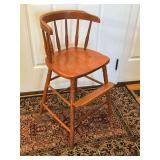 Wooden high chair