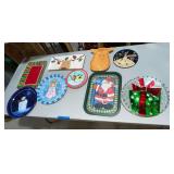 Christmas serving dishes