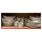 50 +/- Coalport bone china "Ming Rose" pattern