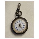 Antique ladies open face pocket watch