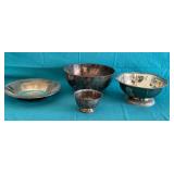 Silverplate bowls
