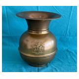 Pony Express Chewing Tobacco brass spittoon