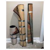 Assortment of rugs