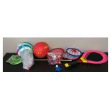 Badminton rackets and shuttle cocks