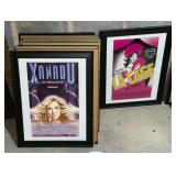 Framed Play Posters