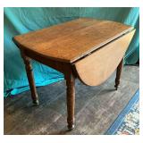 Antique drop leaf table