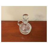 Stacking Rum decanter with bowl for rock candy