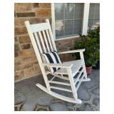Wooden rocking chair