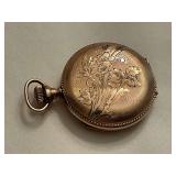 Antique Hampden ladies pocket watch, on case 5357295
