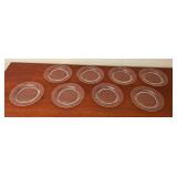 Princess House plates, 7 1/2" W