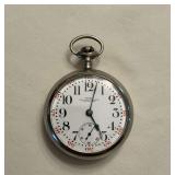 Open face pocket watch from Geery The 9th Street Jewelers, Columbia, MO