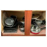 Pots and pans, cake pans