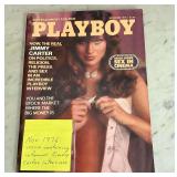 Vintage Playboy November 1976 magazine, includes famous Jimmy Carter interview