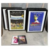Framed Play Posters