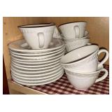 Home cups and saucers.