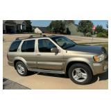 2003 Infinite QX4 3500 V6, odometer shows 274130, AWD, power steering, seats, windows and sunroof VIN: JNR0R09Y53W301171