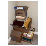 Sewing supplies, patterns, books, etc.