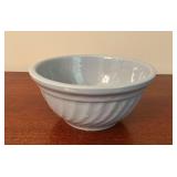Crock bowl, 8" W x 4" T