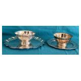 Silverplate serving pieces