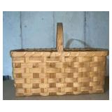 Woven market basket