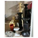 Candle holders, up to 21" T