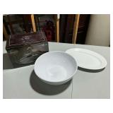 Haverford domed serving piece