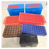 Assortment of bullet trays and boxes