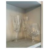 3 Waterford glasses
