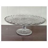 Cake stand, 9 1/2" W