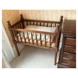 Antique baby cradle