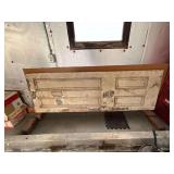 Antique wooden door