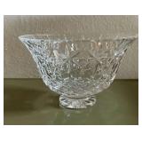 Waterford? Crystal bowl, 8" W x 5" T