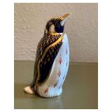 Royal Crown Derby Penguin figurine, 5 1/4" T.