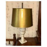 Dresser lamp with marble style base, needs new cord