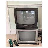 RCA & Magnavox 13" televisions, working condition.