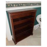Wooden bookcase