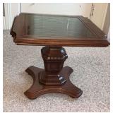 Inlaid end table