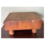 Wooden chopping block