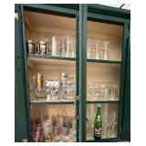 Wine glasses, pilsners, Jack Daniels whiskey glasses