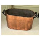 Copper wash tub