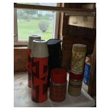 Collection of Thermos